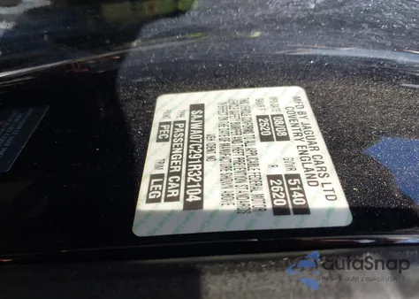 2009 Jaguar Xf Supercharged z USA, uszkodzony, nr VIN SAJWA07C291R32104